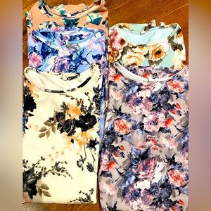 PINKBLUSH MATERNITY DRESS LOT/ BUNDLE OF Four (4) FOR SPRING All Size Small